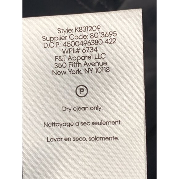 Calvin Klein Youth Boys Black Two-Button Suit Jacket Size 18R Polyester Blend - Picture 4 of 9